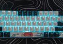 Switch azul de teclado mecánico
